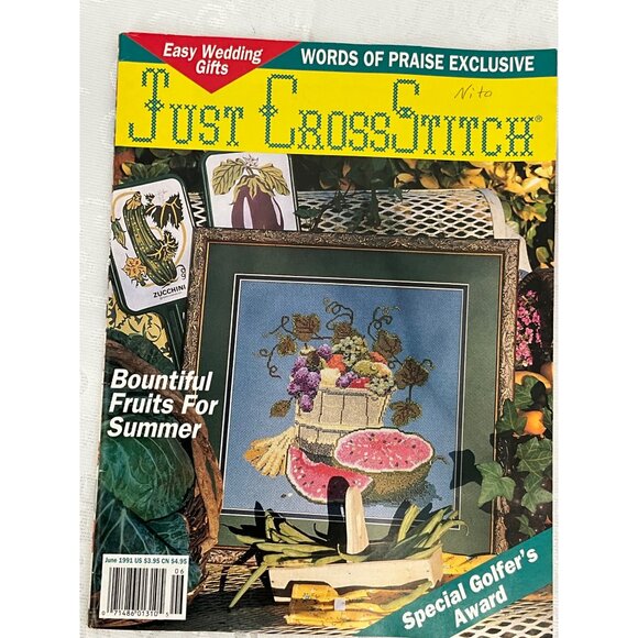 Vintage Just CrossStitch Magazine Collection 5 Issues 1991-1993 - Picture 8 of 11